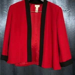Liz Claiborne Women's Red Blazer
